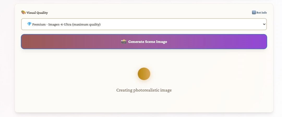 Generated photorealistic police interrogation scene
